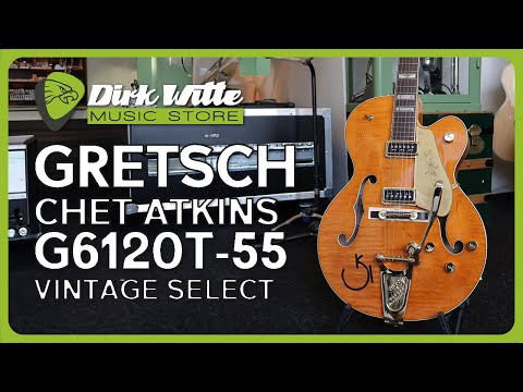 Gretsch G6120T-55 Vintage Select Edition '55 Chet Atkins, Vintage Orange Stain Lacquer image 13