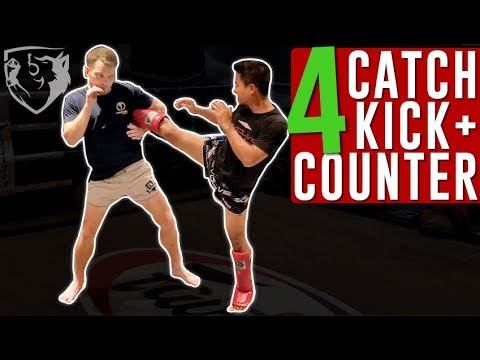 4 Ways to Catch and Counter (Roundhouse Kick)