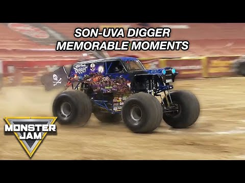 Memorable Moments from Ryan Anderson's Son-uva Digger | Monster Jam