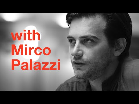 Carlo Rizzi talks with Mirco Palazzi