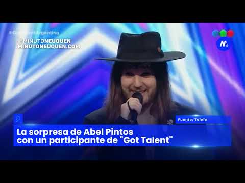La sorpresa de Abel Pintos con un participante de "Got Talent"- Minuto Neuquén