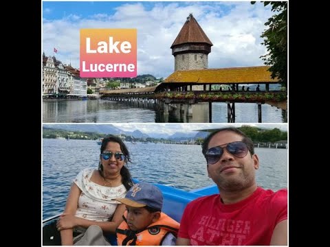 Pedal Boating at Lake Lucerne | Samanyu's First Boating Experience #lucerne #boatingswitzerland
