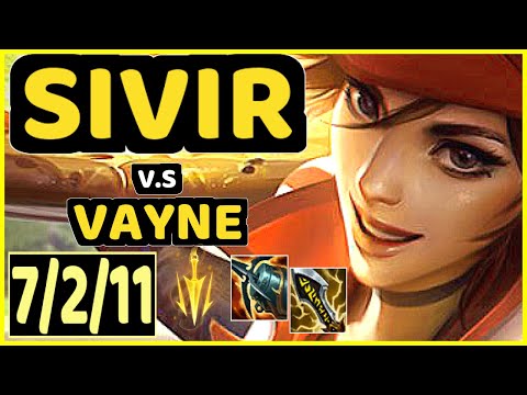 COMP (SIVIR) vs VAYNE - 7/2/11 KDA BOTTOM ADC CHALLENGER GAMEPLAY - EUW