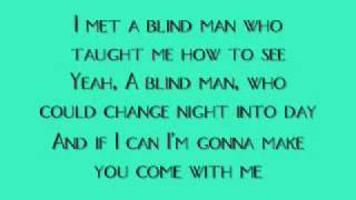 Aerosmith-Blind Man {On-Screen Lyrics}