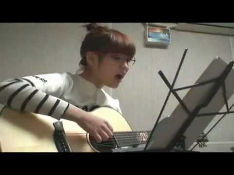{091229} IU (아이유) - Train Ride (Guitar ver.) + Medley