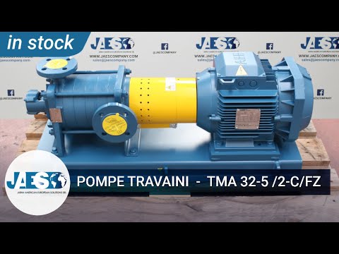 POMPE TRAVAINI TMA 32-5 /2-C/FZ (IN STOCK) Centrifugal pump - Pompa centrifuga - Bomba centrifuga