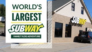World's Largest Subway Restaurant - Family Vlog Adventure