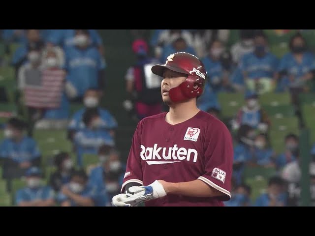 【3回表】好調!! イーグルス・浅村栄斗 追撃のタイムリー2ベースヒットを放つ!! 2022年4月24日 埼玉西武ライオンズ 対 東北楽天ゴールデンイーグルス