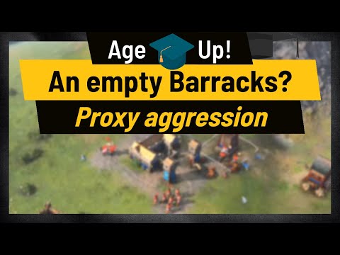 Learn AoE4: making the proxy Barracks work