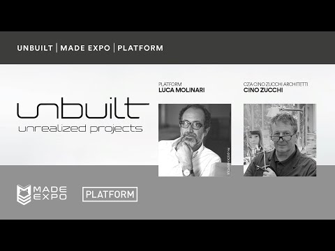 UNBUILT: un dialogo con Cino Zucchi di CZA Cino Zucchi Architetti