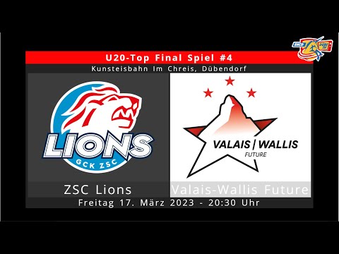 U20-Top: Final Spiel #4 - ZSC vs. Valais-Wallis Future