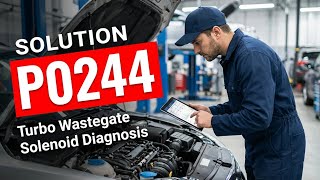 How To Fix P0244 OBD II Error Code | Turbo Wastegate Solenoid Diagnosis