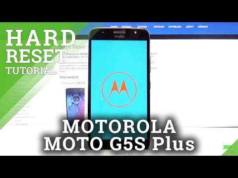 How to Hard Reset MOTOROLA Moto G5S via Settings – Find Reset Options