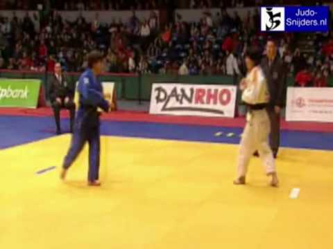 Judo 2009 Hamburg: Nishida (JPN) - He (CHN) [-52kg].