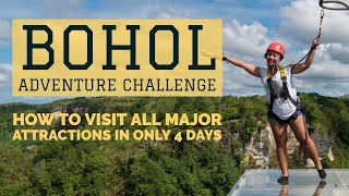 preview picture of video 'Bohol Adventure Challenge - Visit ALL the top tourist spots in 4 DAYS'