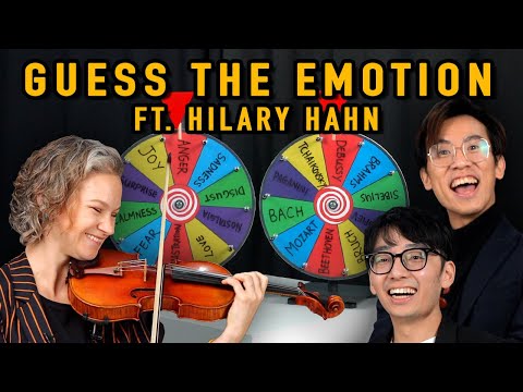 Playing Music with 10 Different Emotions (Ft. Hilary Hahn)