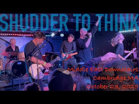 Shudder To Think @ Middle East Downstairs, Cambridge MA, Oct 23, 2025