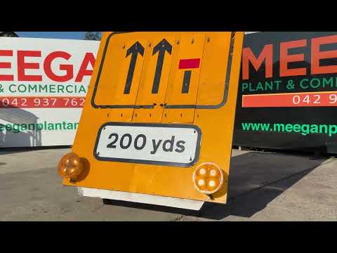 Acklea c2043 mobile billboard / Motorway safety si - Image 2