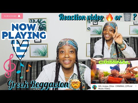 MG, Acejax, Ellize - CRIMINAL (Official Music Video) GREEK MUSIC REACTION