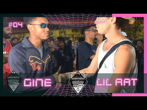 GINE X LIL RAT - PRIMEIRA FASE - BATALHA MARGINOW - EDIÇÃO #04 - BATE E VOLTA