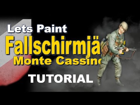 How to Paint 1/35 German Fallschirmjager Monte Cassino Tutorial