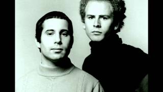 Simon and Garfunkel The sound of silence Lyrics - YouTube
