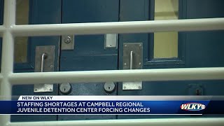 Staffing shortages at regional Kentucky juvenile detention center forcing changes