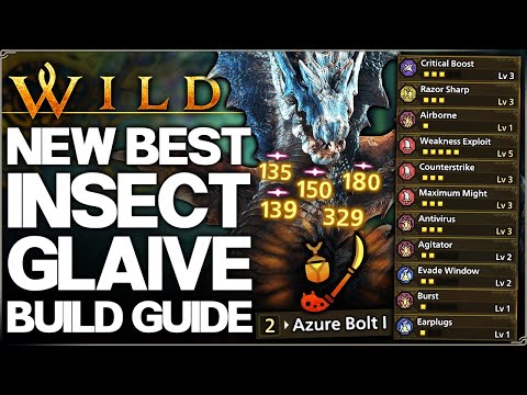 Monster Hunter Wilds - New Best OP Insect Glaive Build - Highest Damage - Title Update 2 Set Guide!
