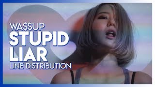 WA$$UP「Stupid Liar」• Line Distribution