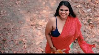 Saree Sundari  NAARI Feat Aditi  Orange Check Prin