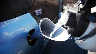 What Happens If You Fill Up a Car with Liquid Nitrogen?