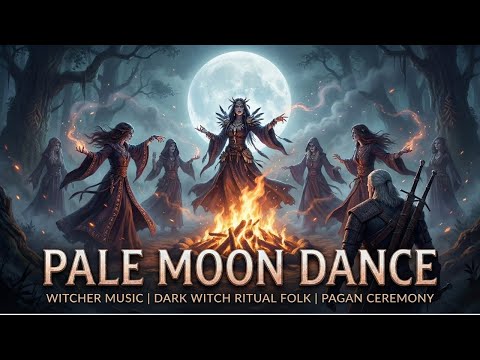 Witcher Music | Pale Moon Dance | Dark Witch Ritual Folk | Pagan Ceremony