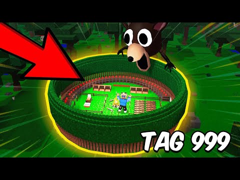 Ich habe DIE SICHERSTE BASE in 99 NÄCHTE IM WALD ROBLOX gebaut!