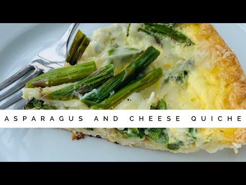 Asparagus and Cheese Quiche