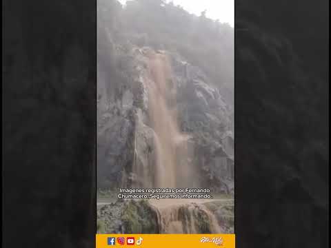 Así luce el sector Los Chorros en la vía Canchaque – Huancabamba