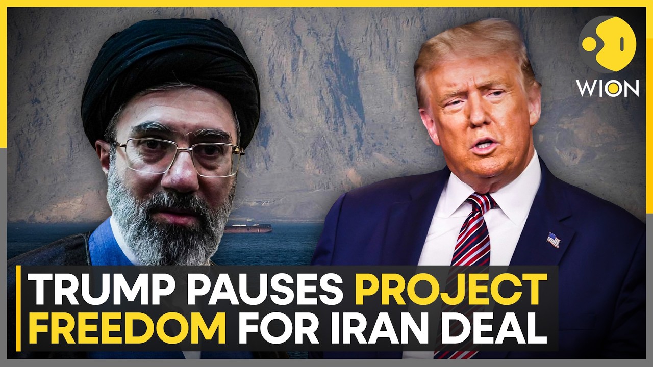 US-Iran War: Trump Says Operation to Reopen Strait of Hormuz Will Be 'Paused' | WION