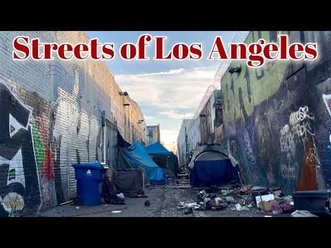 (Filthy) Streets of LA🌴| Los Angeles, California [4k] 🇺🇸 