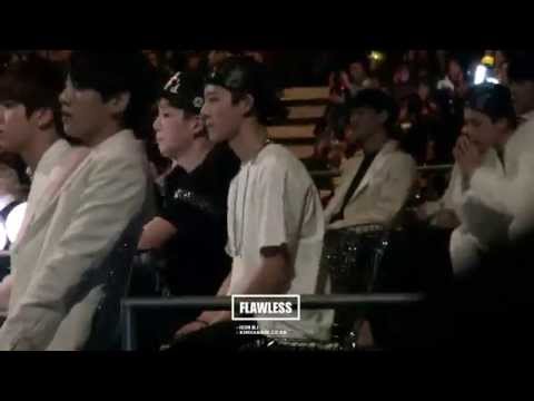 141203 MAMA IN HONGKONG - B.I reaction to GD&TAEYANG's ‘GOODBOY’ (B.I 비아이 Forcus)
