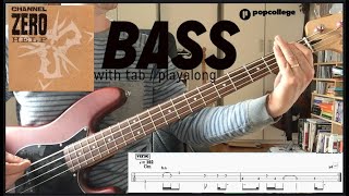 help - channel zero - bass tab - popcollege