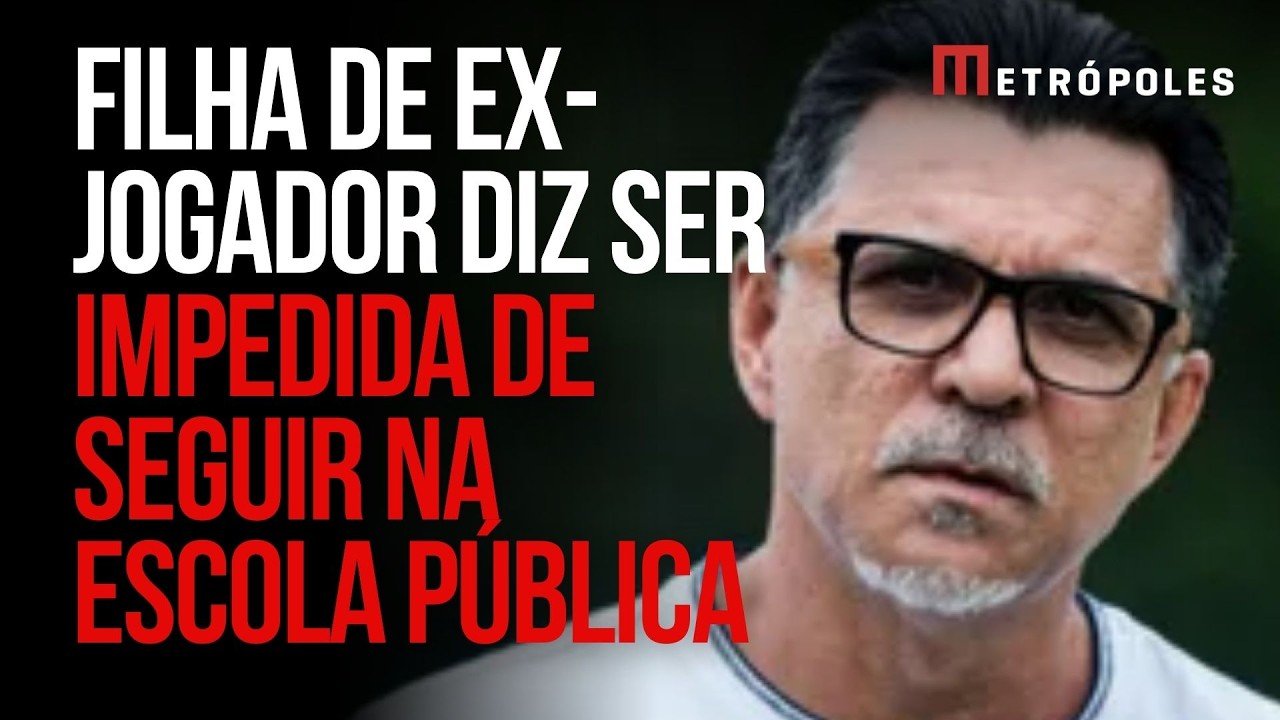 “Fui proibida”, diz filha de Ricardo Rocha sobre escola