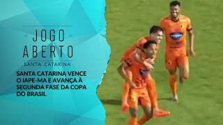 Santa Catarina vence o IAPE-MA e Avança à segunda fase da Copa do Brasil - Jogo Aberto SC (19/02/26)