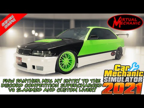 Car Mechanic Simulator 2021 - FMW Panther MK1 Discord competition entry  custom config and livery