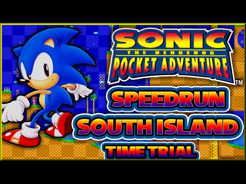 (WR) Sonic Pocket Adventure: South Island Act 2 (Time Trial) - (0:46.30)