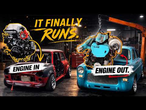 H2 Supermini Runs… RB30 Skyline Engine Out 🔥