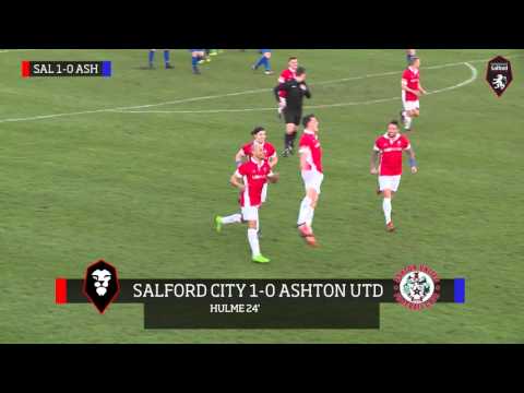 Jordan Hulme's goal against Ashton United - NPL play off semi-final