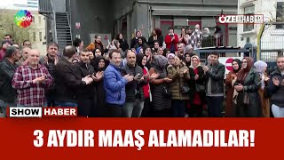 Tekstil fabrikasında işçiler eylemde!