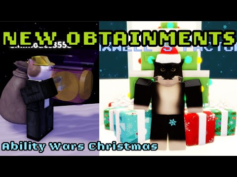CHRISTMAS UPDATE + NO MORE SNOWFLAKE SHOP!?!?!?! (Ability Wars Christmas)