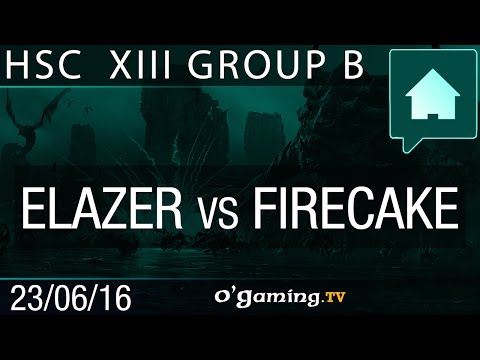 Elazer vs FireCake - HomeStory Cup XIII - Group B