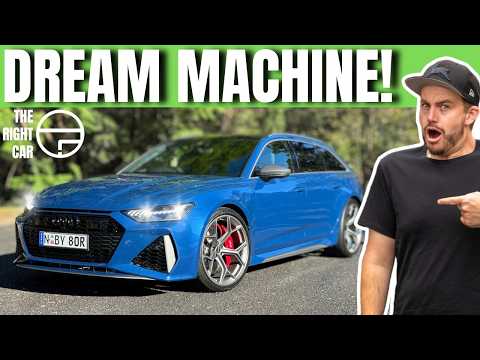 WORLD'S BEST WAGON! 2024 Audi RS6 Avant Performance review