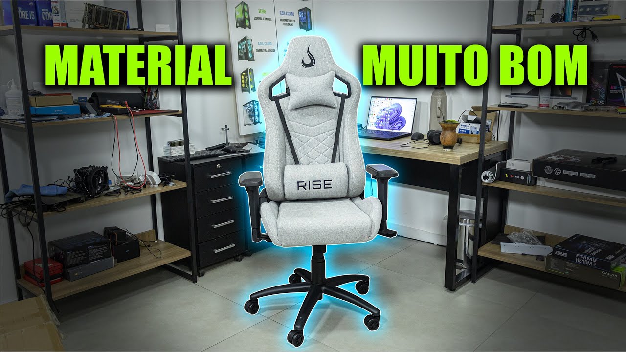 ESSA É MINHA NOVA CADEIRA GAMER, ÓTIMO ACABAMENTO E CONFORTO, Z5 LIGHT RISE MODE